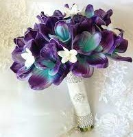 buchet-mireasa-orhidee-colorata