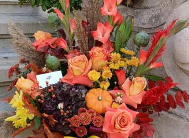 flori-de-sezon, flori de toamna, aranjament floral de toamna, floral studio iasi