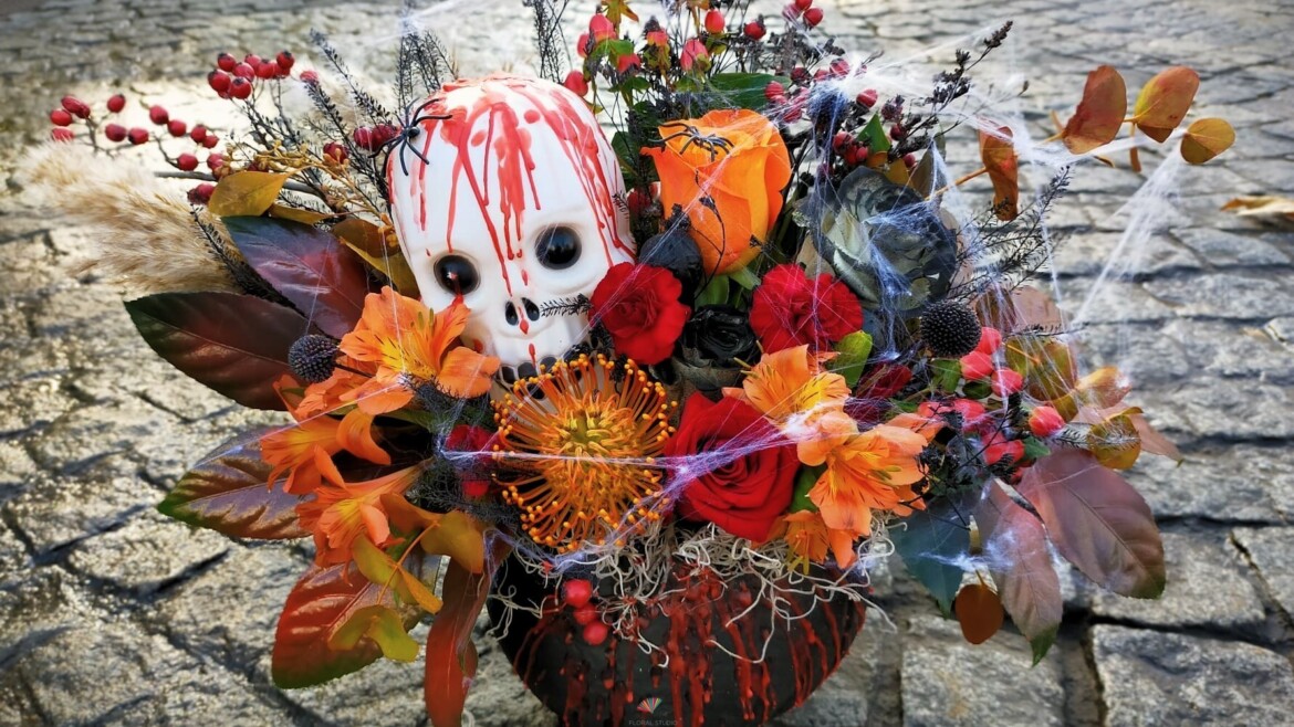 Halloween: Tradiții, decorațiuni și aranjamente florale tematice