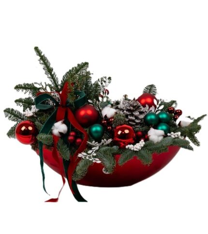 aranjament-craciun-globuri-sticla-si-bumbac-floral-studio-iasi