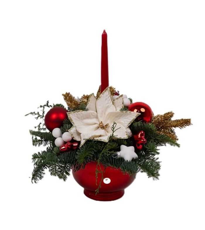 aranjament-de-craciun-cu-lumanare-floral-studio-iasi