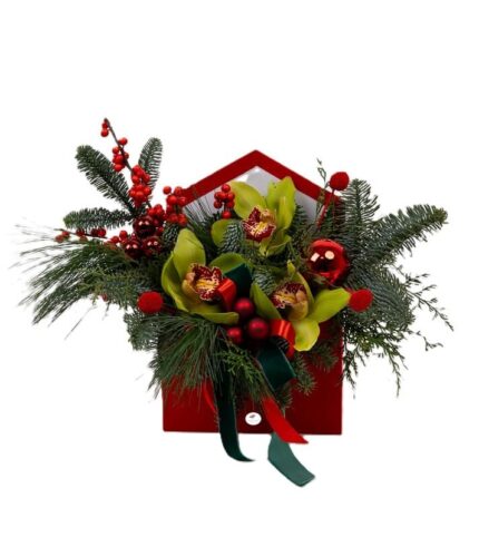 aranjament-de-craciun-in-plic-rosu-floral-studio-iasi