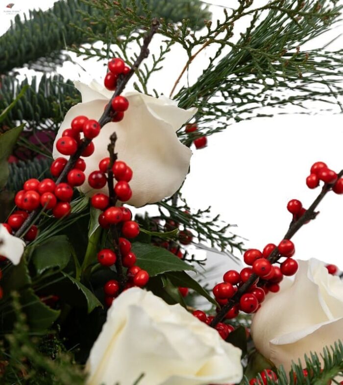 buchet-11-trandafiri-albi-ilex-floral-studio-iasi