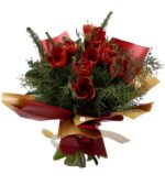 buchet-amaryllis-rosu-flori-de-iarna-floral-studio-iasi