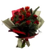 buchet-amaryllis-si-trandafiri-rosii-floral-studioi-iasi