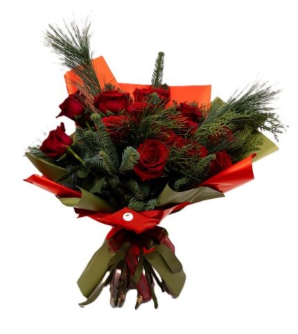 buchet-rudolf-13-trandafiri-rosii-flori-de-iarna-floral-studio-iasi