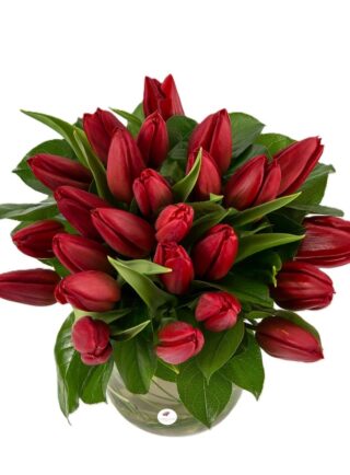 Buchet lalele rosii 2