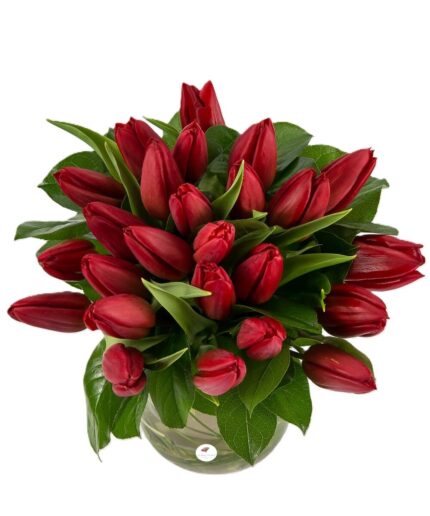 Buchet lalele rosii 2