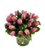 Buchet lalele roz 1