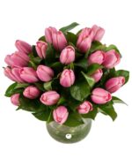 Buchet lalele roz 2