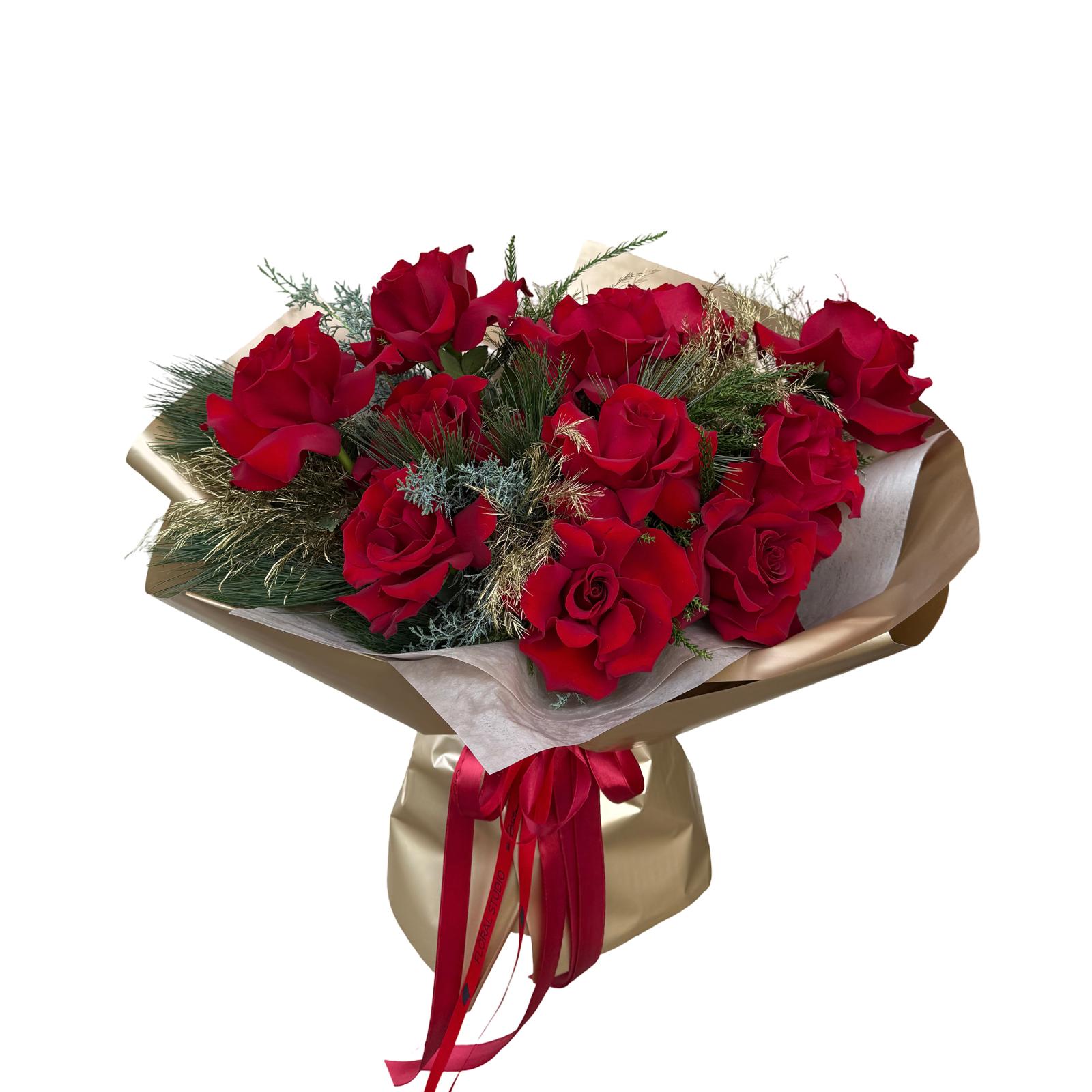 Buchet Dragoste in decembrie (1) Buchet Dragoste în decembrie - imagine 1